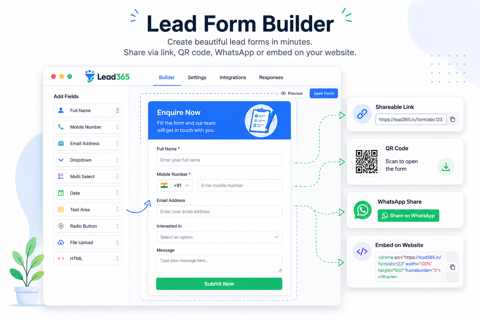 Lead Form Builder